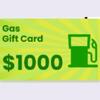 Get $1,000 Gas Gift Card!