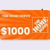 Get $1,000 Home Depot Gift Card!